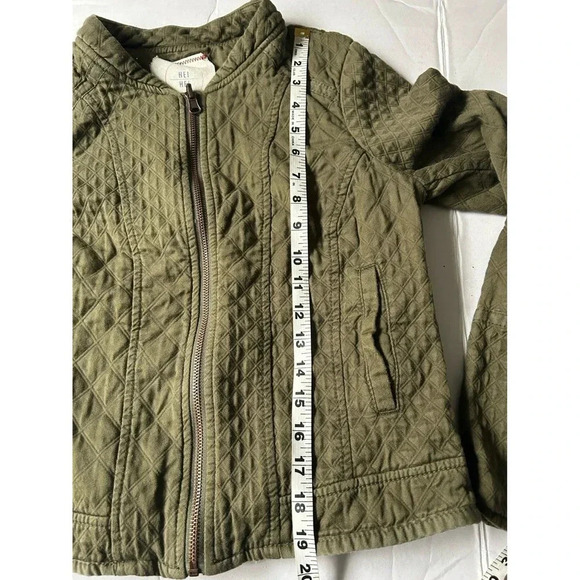 Anthropologie Hei Hei Green Quilted Riding Jacket Small - Picture 11 of 11